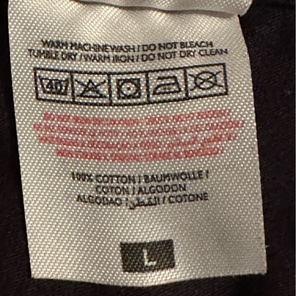 Black Graphic V-Neck Women Top - Picture 3 of 3